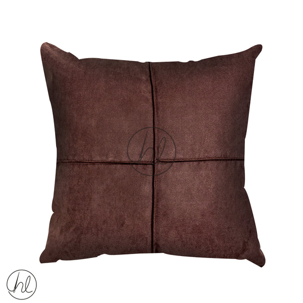 SCATTER CUSHION (ABY-4303) (BROWN) (45X45CM)
