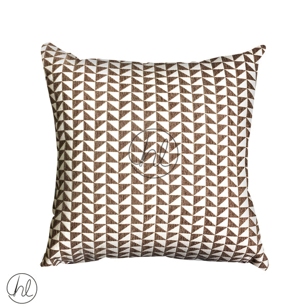 SCATTER CUSHION (ABY-3360) (BROWN) (45X45CM)