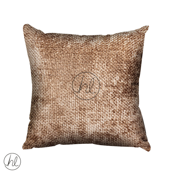 SCATTER CUSHION (ABY-4302-1) (BROWN) (45X45CM)