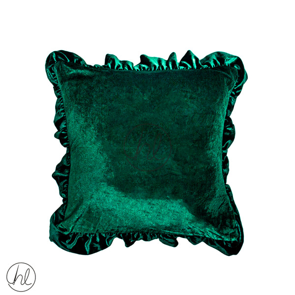 SCATTER CUSHION (ABY-3616) (DARK GREEN) (45X45CM)