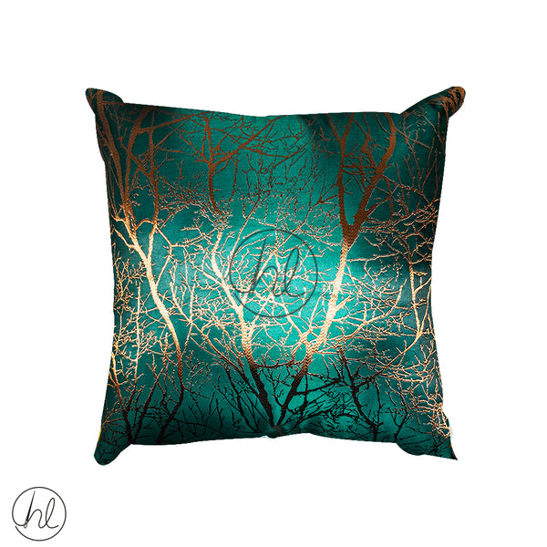 SCATTER CUSHION (ABY-3349) (DARK GREEN) (45X45CM)