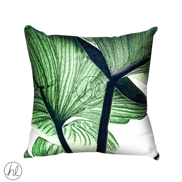 SCATTER CUSHION (ABY-3993) (DARK GREEN) (45X45CM)