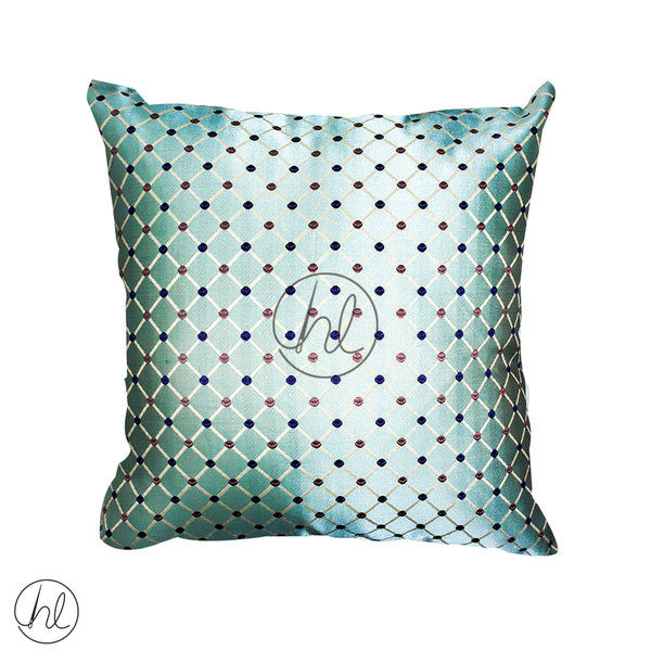 SCATTER CUSHION (ABY-3342) (DUCK EGG) (45X45CM)