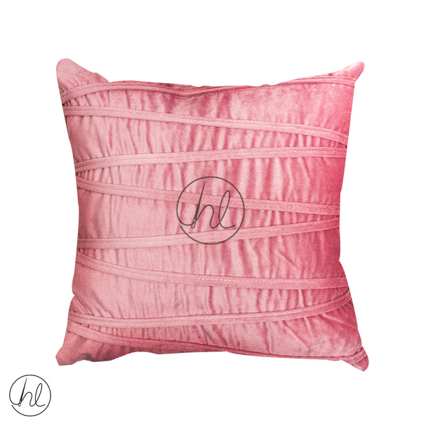 SCATTER CUSHION (ABY-3872) (DUSTY PINK) (45X45CM)