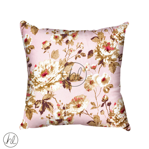 SCATTER CUSHION (ASSORTED) (DUSTY PINK) (50X50CM)