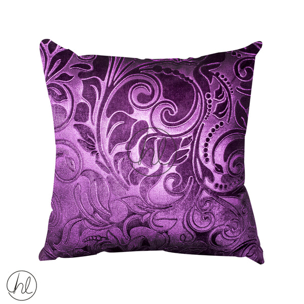 SCATTER CUSHION (ABY-3989) (PURPLE) (45X45CM)