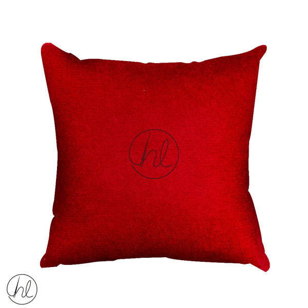 SCATTER CUSHION (ABY-3988) (RED) (45X45CM)