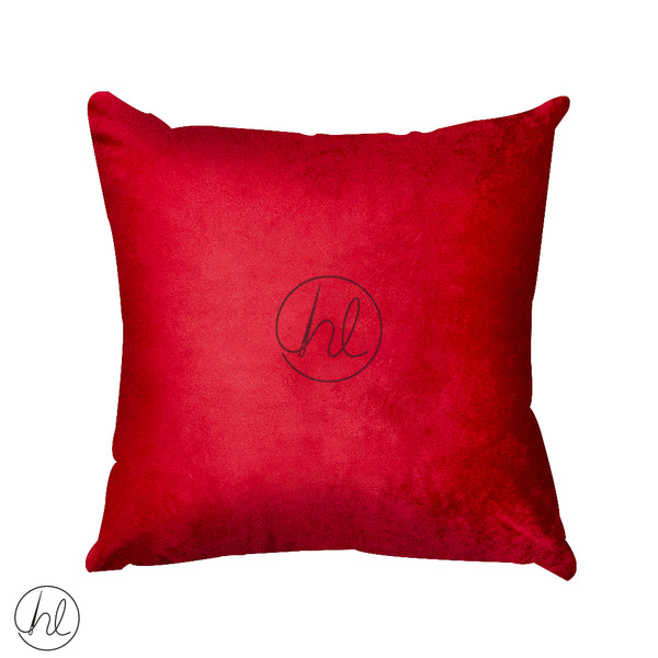 SCATTER CUSHION (ABY-3991)	(RED) (45X45CM)