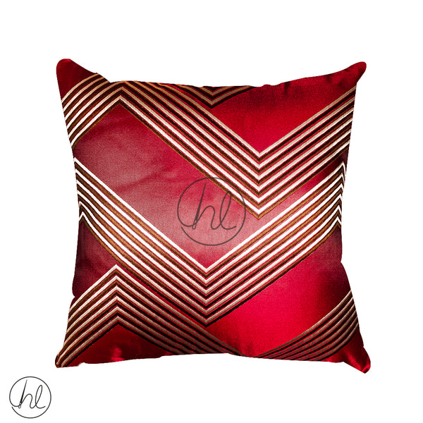 SCATTER CUSHION (ABY-3876) (RED) (45X45CM)