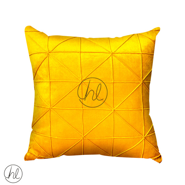 SCATTER CUSHION (ABY-3996) (SUNSET YELLOW) (45X45CM)