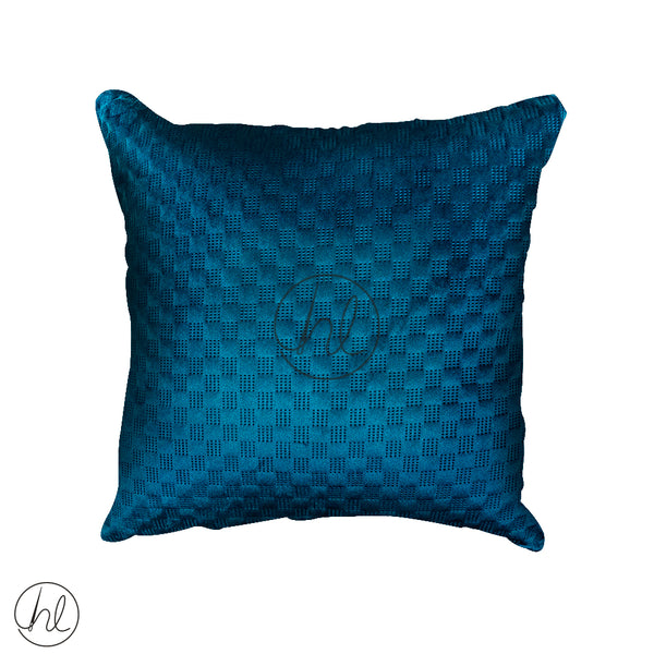 SCATTER CUSHION (ABY-4696) (TEAL) (45X45CM)