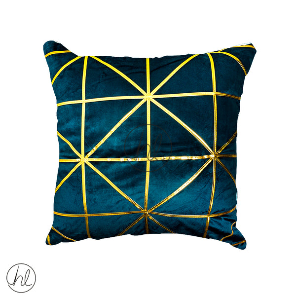 SCATTER CUSHION (ABY-3990) (TEAL) (45X45CM)