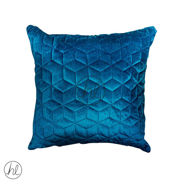 SCATTER CUSHION (ABY-4697) (TEAL) (45X45CM)