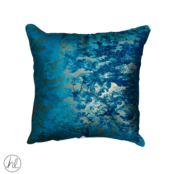 SCATTER CUSHION (ABY-3992) (TEAL) (45X45CM)