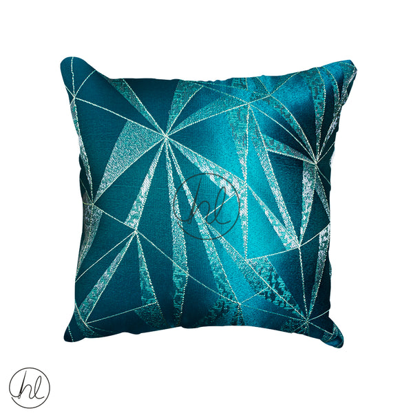 SCATTER CUSHION (ABY-3871)	(TEAL) (45X45CM)