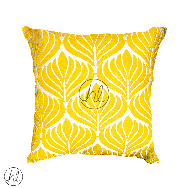 SCATTER CUSHION (ABY-3880) (YELLOW) (45X45CM)