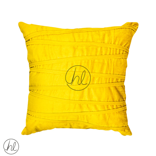 SCATTER CUSHION (ABY-3872) (YELLOW) (45X45CM)