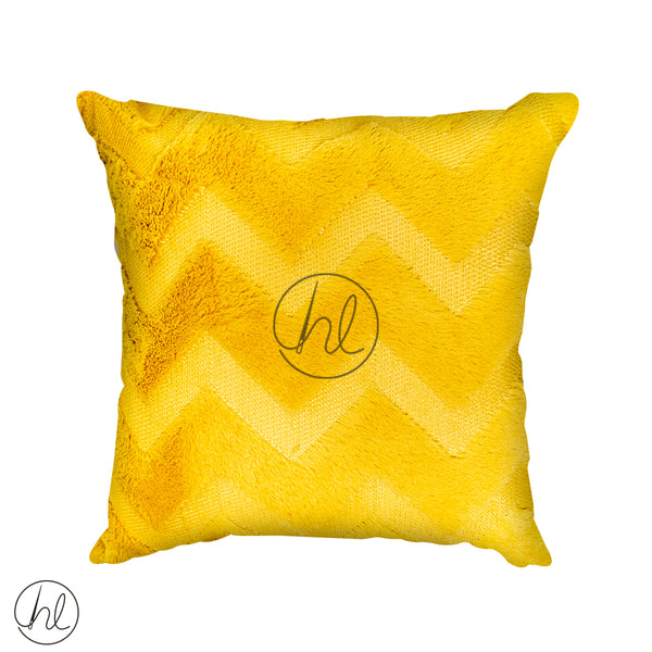 SCATTER CUSHION (ABY-3879) (YELLOW) (45X45CM)