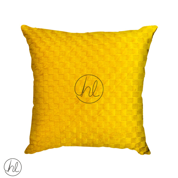 SCATTER CUSHION (ABY-4696) (YELLOW) (45X45CM)