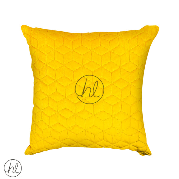 SCATTER CUSHION (ABY-4697) (YELLOW) (45X45CM)