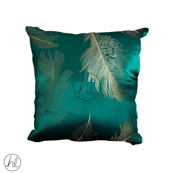 SCATTER CUSHION (ABY-3345) (DARK GREEN) (45X45CM)