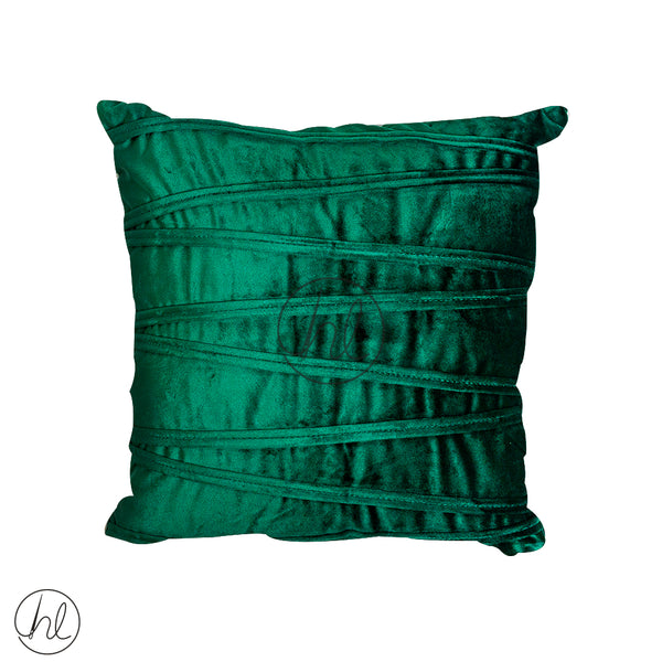 SCATTER CUSHION (ABY-3872) (DARK GREEN) (45X45CM)