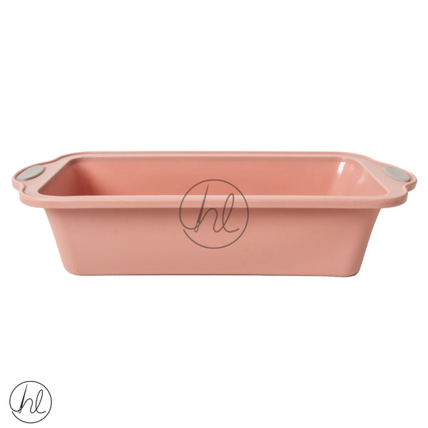 SILICONE BAKING MOULD (DH3295) (DIRTY PINK) (14X30X6,5CM)
