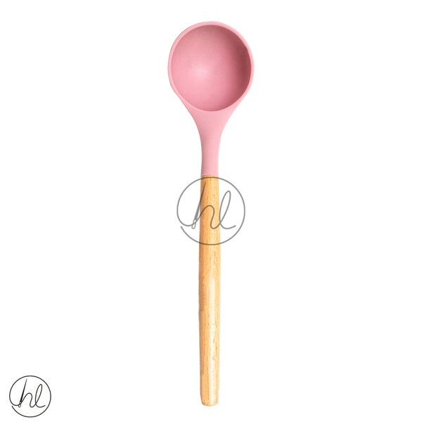SILICONE SOUP SPOON (SL-189) (DUSTY PINK)