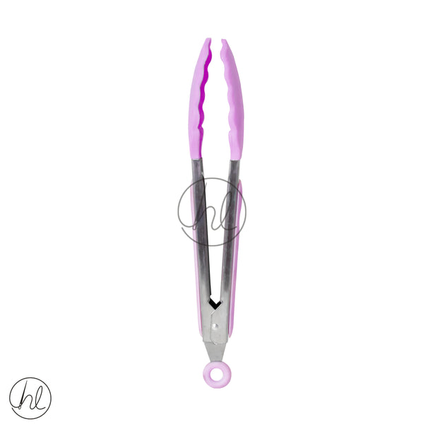 SILICONE TONGS (ABY-2881) (PURPLE)