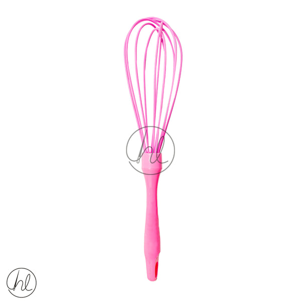 SILICONE EGG WHISK (ABY-2879) (HOT PINK)