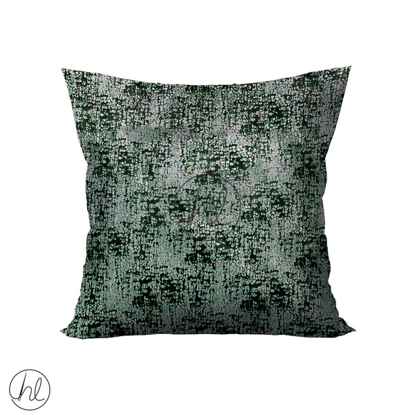 UPHOLSTERY SCATTER CUSHION (ASSORTED) (BOTTLE GREEN) (60X60CM)