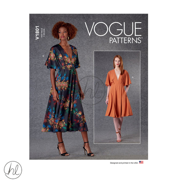 VOGUE PATTERNS V1801