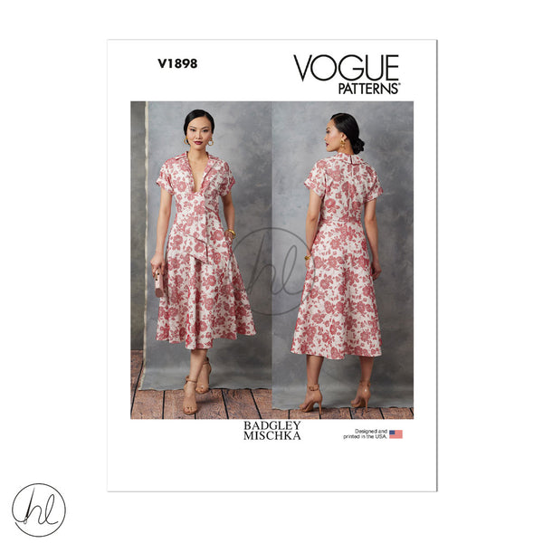 VOGUE PATTERN (V1898)