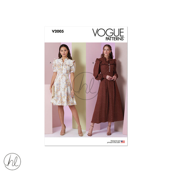 VOGUE PATTERN 	V2005