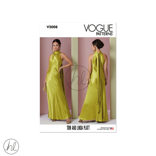 VOGUE PATTERN 	V2008