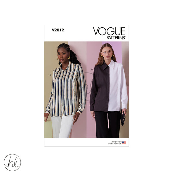 VOGUE PATTERN 	V2012