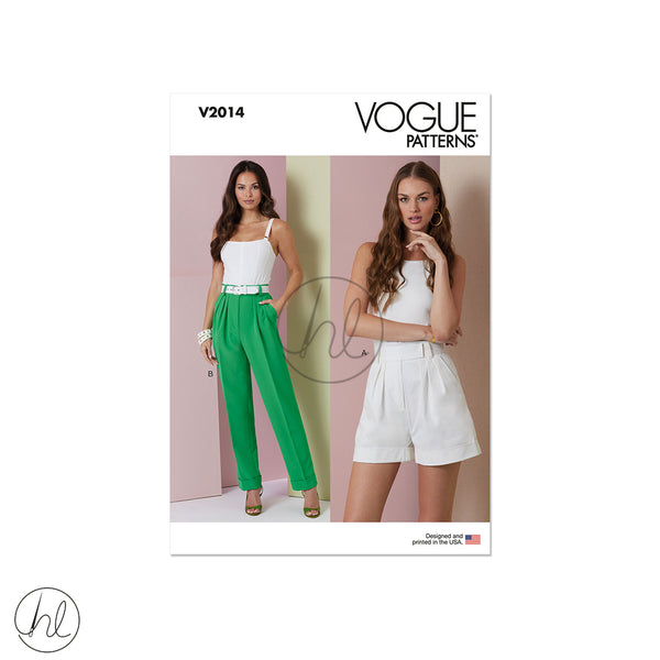 VOGUE PATTERN 	V2014