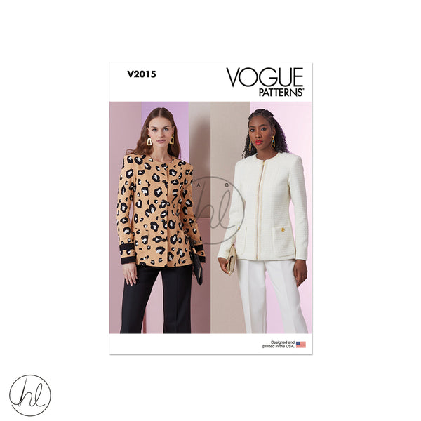 VOGUE PATTERN 	V2015