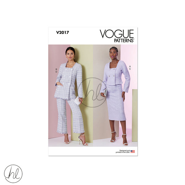 VOGUE PATTERN 	V2017