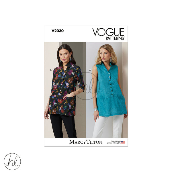 VOGUE PATTERN 	V2030