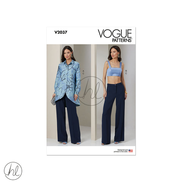 VOGUE PATTERN 	V2037