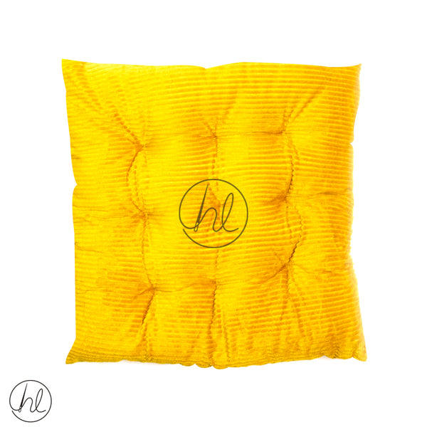 VELVET OUTDOOR CUSHION (ABY-4702) (YELLOW)