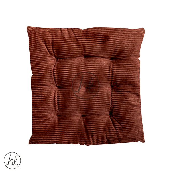 VELVET OUTDOOR CUSHION (ABY-4702) (BROWN)
