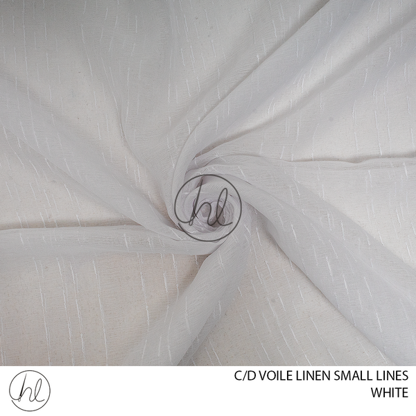 C/D Voile Linen Small Lines