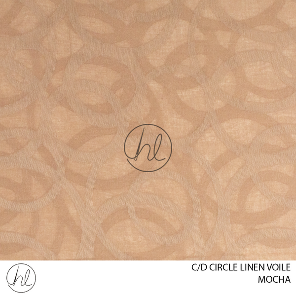 C/D Voile Linen Circle