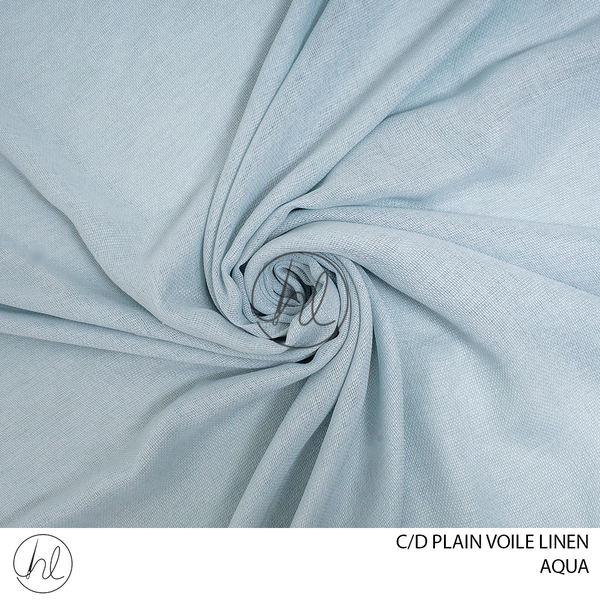 C/D Voile Linen Plain