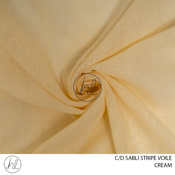 C/D Voile Stripe Sabli