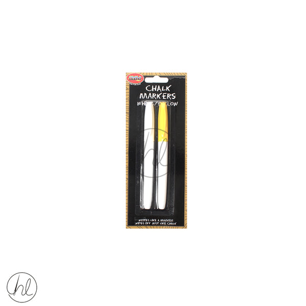 Chalk Marker Liquid White/ Yellow Free