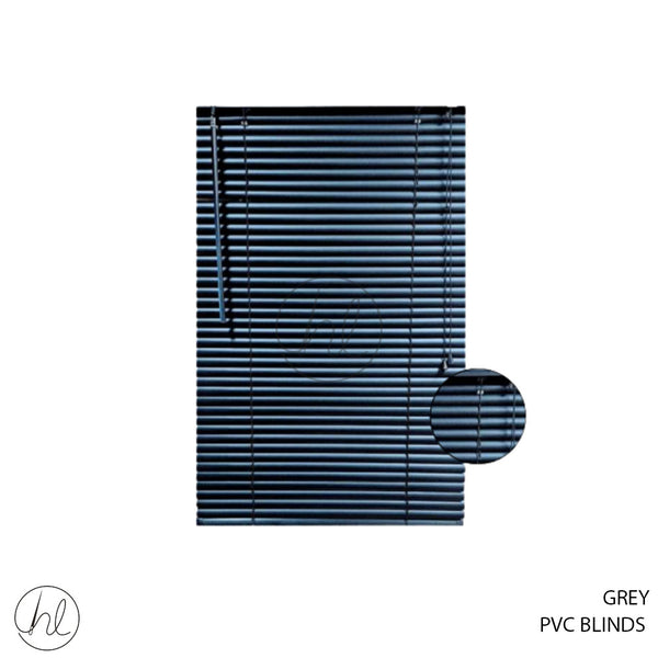 BLIND PVC 25MM BLACK 60X90