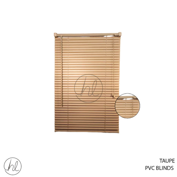 BLIND PVC 25MM TAUPE 120X150